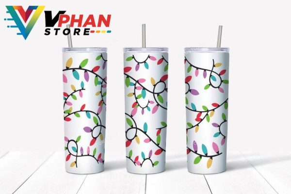 Christmas Light Tumbler Christmas Lights String Lights