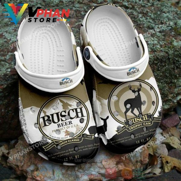 Busch Light Beer Product of USA Crocs Crocband Shoes