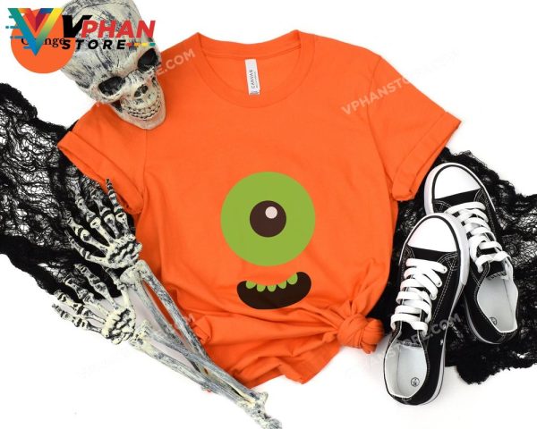 Monster Eye Maternity Halloween Pregnancy Announcement Shirt New Mom Mommy To Be T-Shirt