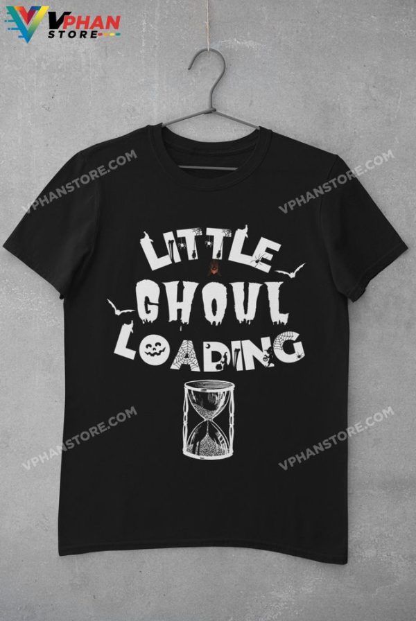 Pregnancy Announcement Fall Holiday Little Ghoul Loading Halloween For Expecting Couples Pregnant Moms Gift