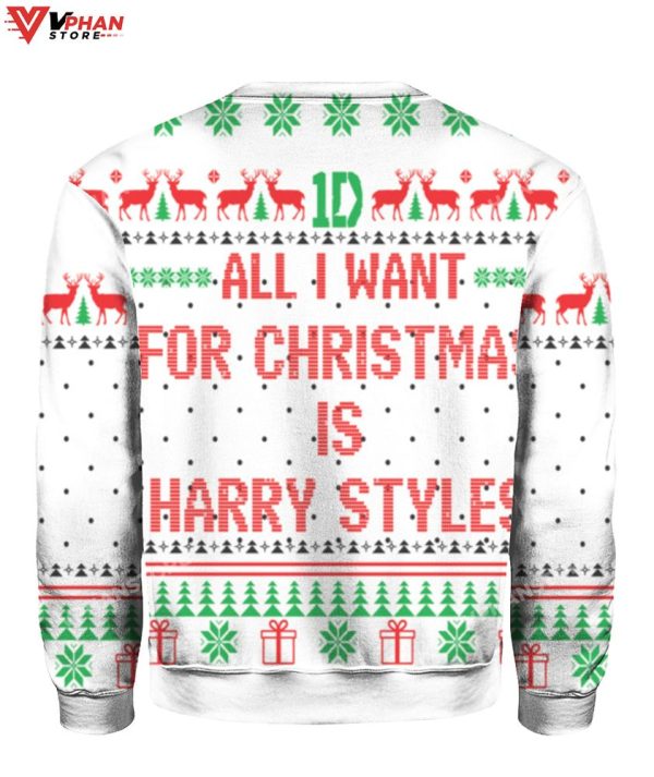 All I Want For Christmas Is Harry Styles Ugly Sweater