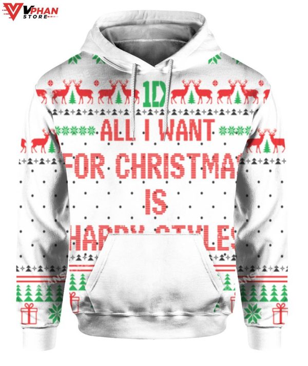 All I Want For Christmas Is Harry Styles Ugly Sweater