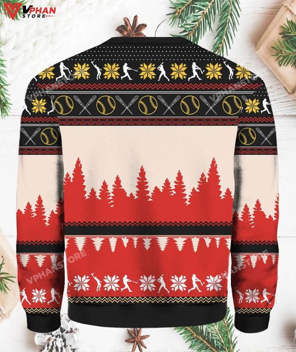 All I Want For Christmas Is More Time For Softball Ugly Christmas Sweater