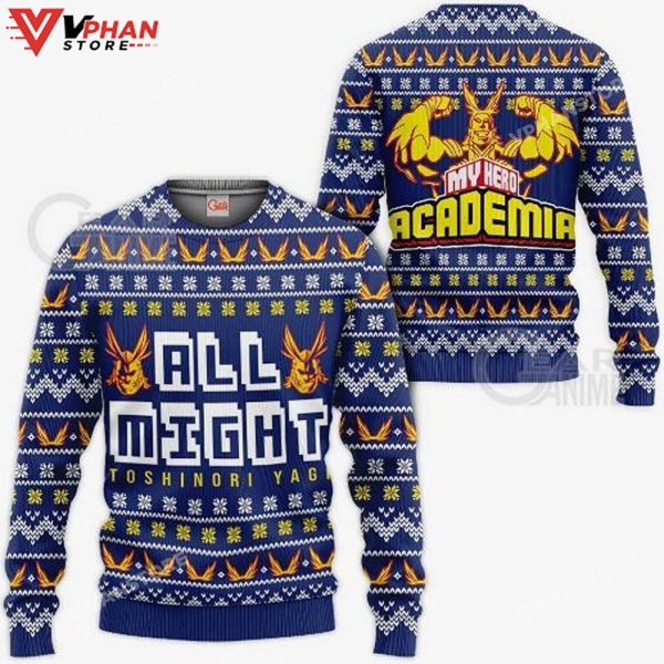 My Hero Academia Xmas Ugly Christmas Sweater