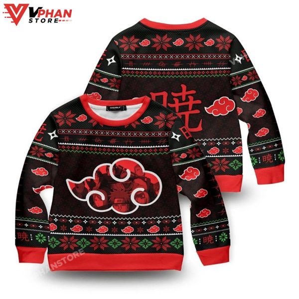 Akatsuki Warriors Christmas Sweater All Over Printed