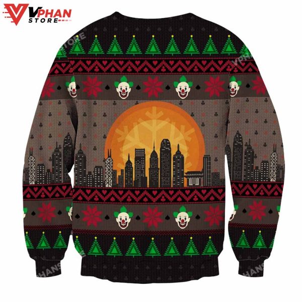 Arthur Fleck Christmas Wool Knitted DC Joker Christmas Sweater