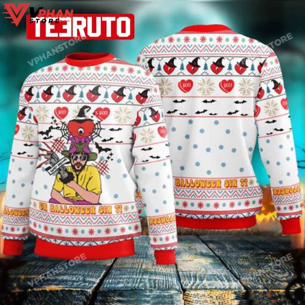 Bad Bunny Un Verano Sin Ti Halloween Christmas Sweater