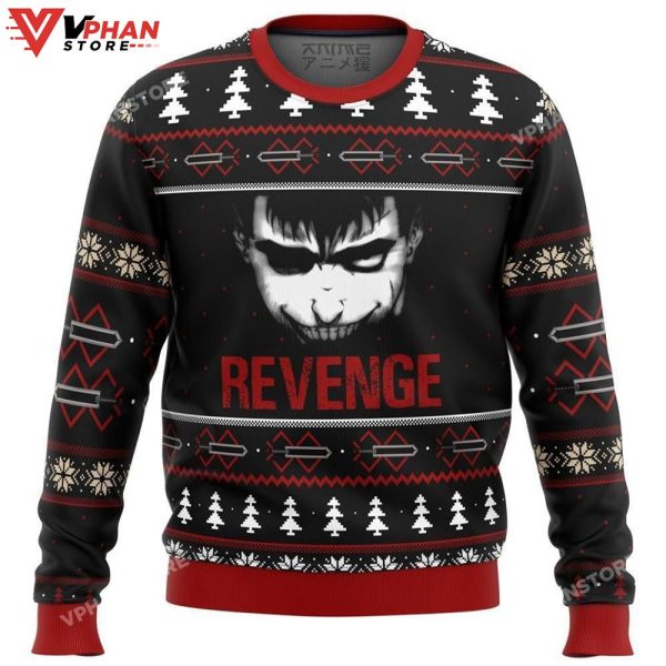 Berserk Revenge 3D Sweatshirt Ugly Christmas Sweater