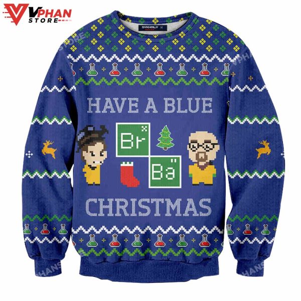 Breaking Bad 3D Sweatshirt Ugly Christmas Sweater