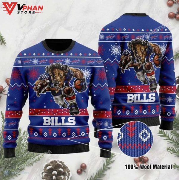 Buffalo Bills Xmas 3D Sweatshirt Ugly Christmas Sweater