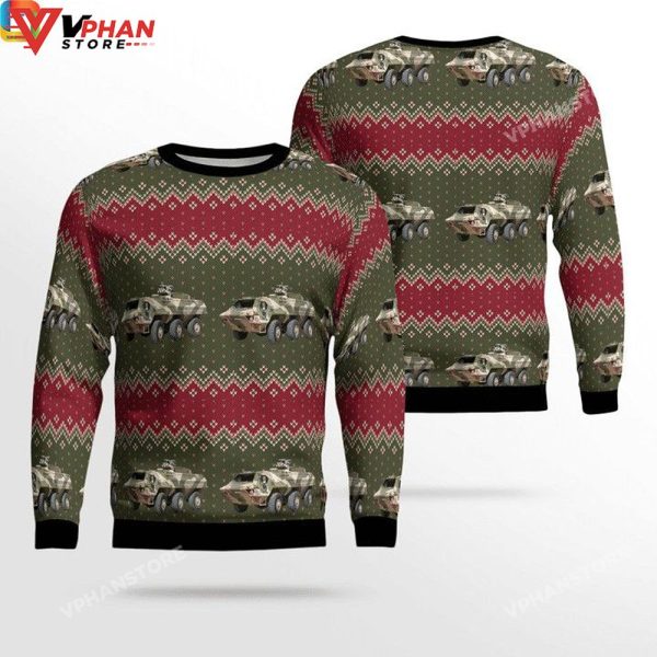 Bundeswehr Fuchs 3D Sweatshirt Ugly Christmas Sweater