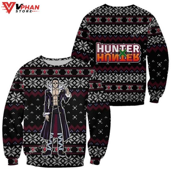 Chrollo Lucilfer Hunter X Hunter Knitted Ugly Christmas Sweater