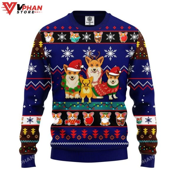 Corgi Cute Noel Mc Ugly Christmas Sweater