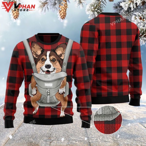 Corgi Dog All I Want For Christmas Is More Ugly Sweater