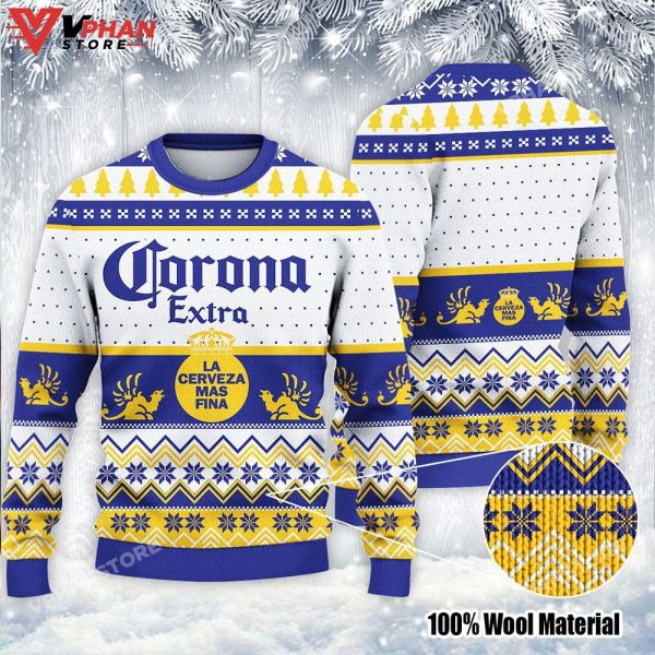 Corona Extra Beer Lover Ugly Christmas Sweater