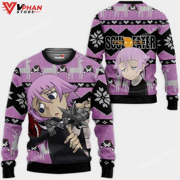 Crona Anime Soul Eater Xmas Knitted Ugly Christmas Sweater