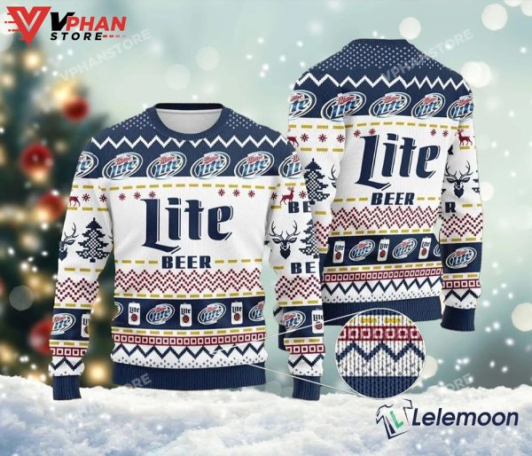 Lite Beer Customized Corona Extra Ugly Christmas Sweater