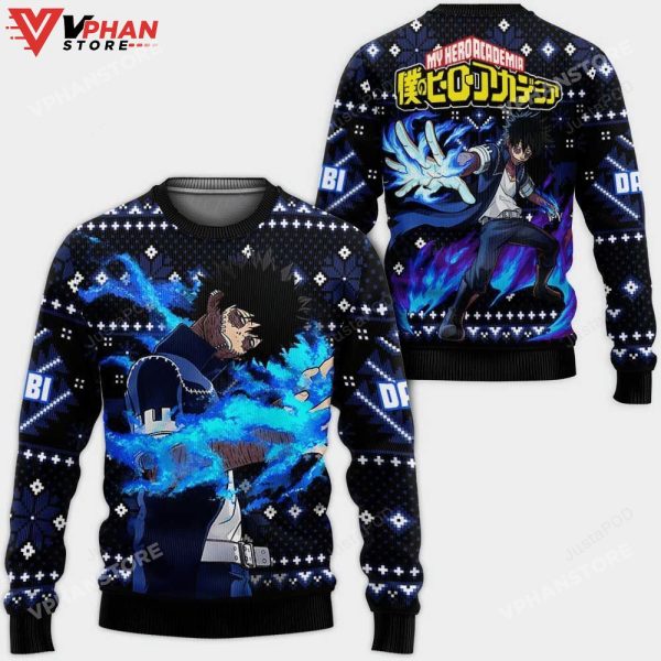 Dabi My Hero Academia Anime Christmas Ugly Sweater