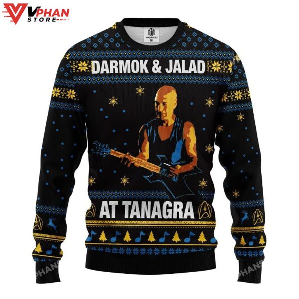 Darmok And Jalad At Tanagra Ugly Christmas Sweater