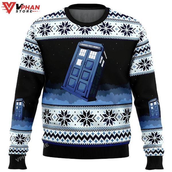 Doctor Who Ugly Sweater Doctor Who Fan Ugly Sweatshirt