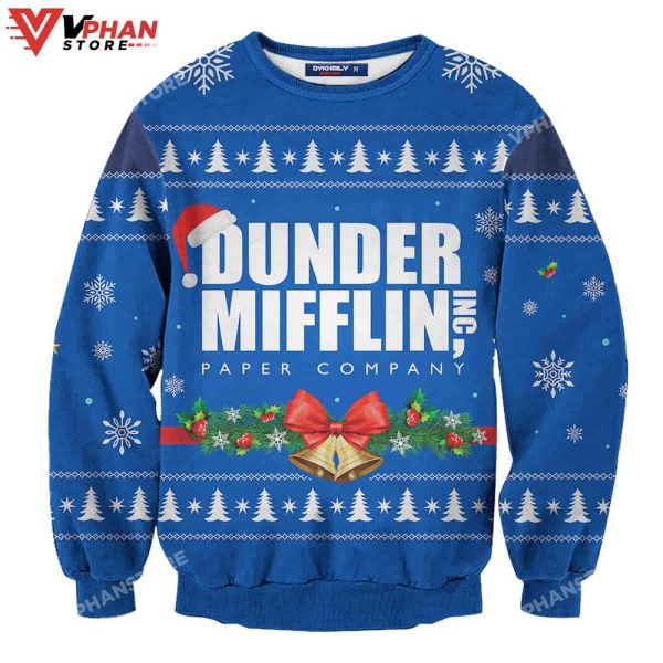 Dunder Mifflin Paper Company Christmas Ugly Sweater