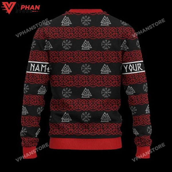 Fa-la-la-la-la Valhalla Viking Warrior Odin God Ugly Sweater