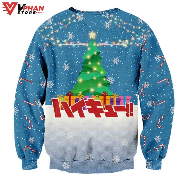 Fly High Ugly Christmas Sweater Wool Knitted Sweatshirt