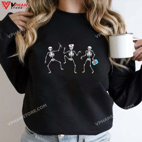 Funny Nurse Skeleton, Halloween Healthcare Crew, Nurse Halloween Costume