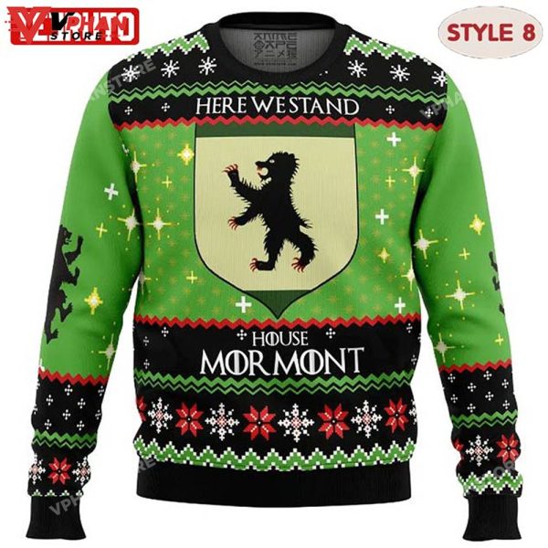 Game Of Thrones Houses Xmas Ugly Christmas Sweater Multiple Houses Styles