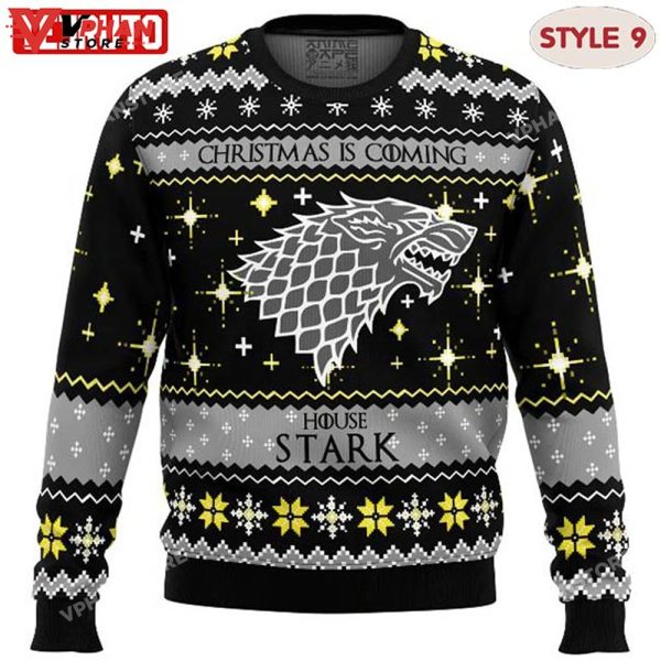 Game Of Thrones Houses Xmas Ugly Christmas Sweater Multiple Houses Styles