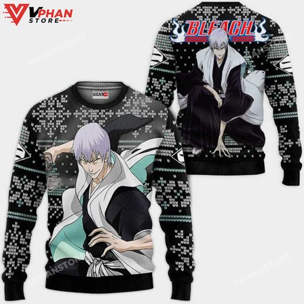 Gin Ichimaru Anime Bl Xmas Ugly Christmas Sweater