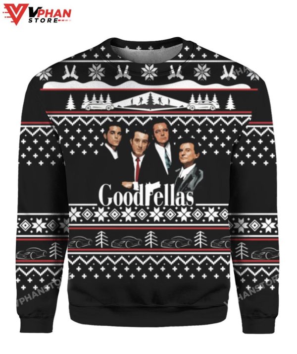 Goodfellas Christmas Sweater, Meme Funny Sweater