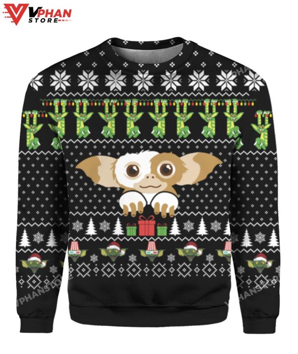 Gremlins Christmas Sweater, Meme Funny Cute Sweater