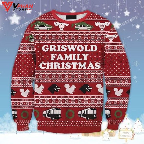 Griswold Family Christmas Xmas Ugly Christmas Sweater