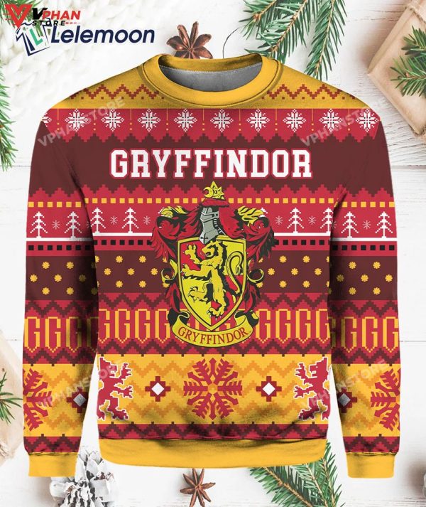 Gryffindor Harry Potter Christmas Sweater