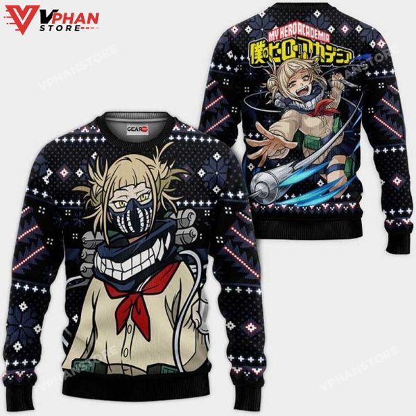 Himiko Toga Anime My Hero Academia Xmas Ugly Christmas Sweater