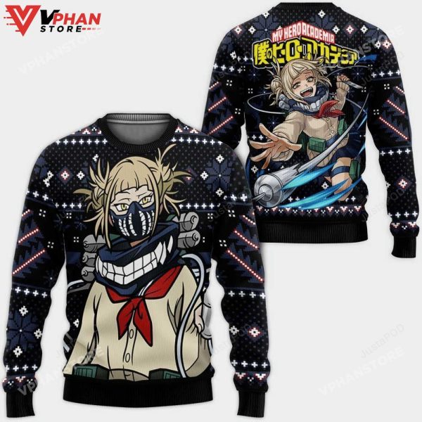 Himiko Toga My Hero Academia Anime Christmas Ugly Sweater