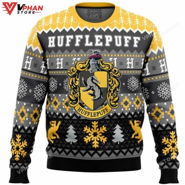 Hufflepuff House Harry Potter Ugly Christmas Sweater