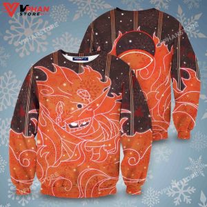 Itachi Uchiha Susanoo Wool Knitted Sweater 1