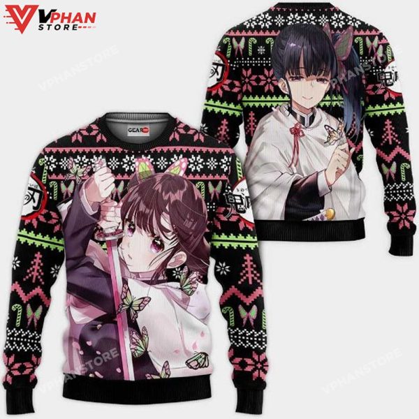 Kanao Anime Kimetsu Xmas Ugly Christmas Sweater