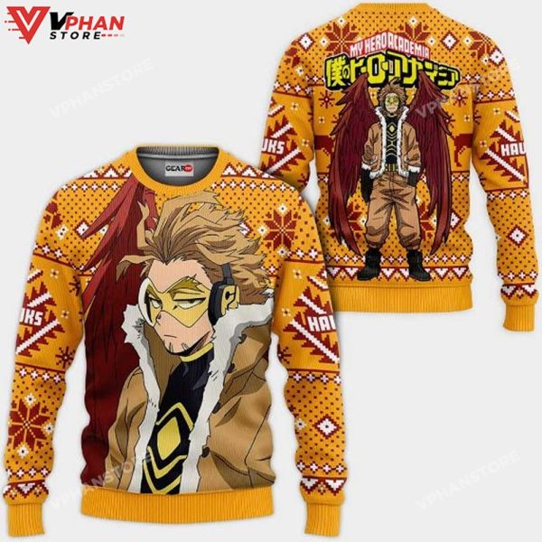 Keigo Takami Anime My Hero Academia Xmas Ugly Christmas Sweater