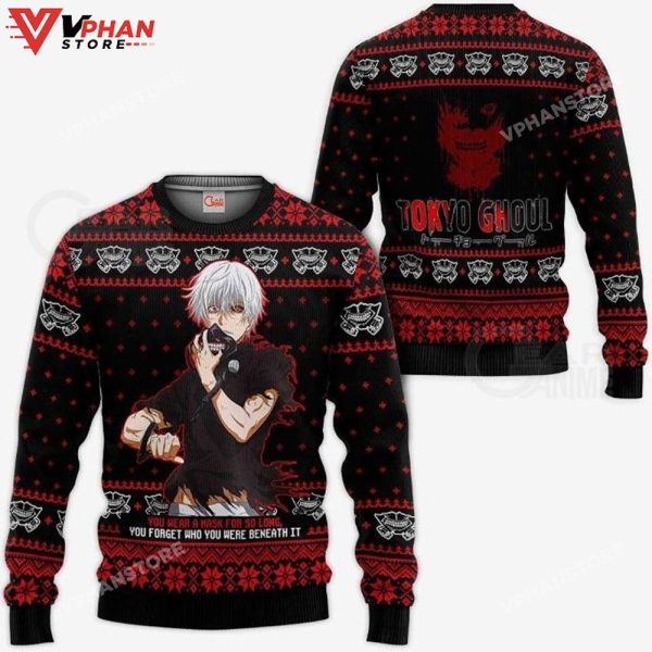 Ken Kaneki Tokyo Ghoul Ugly Christmas Sweater