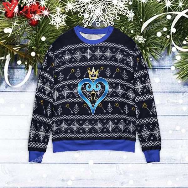 Keyblade Sora Kingdom Hearts Christmas Sweater, Vintage Costume