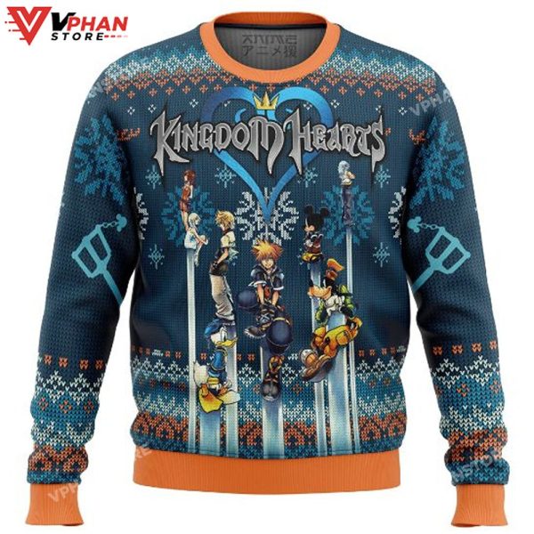 Kingdom Hearts Wool Knitted Christmas Ugly Sweater