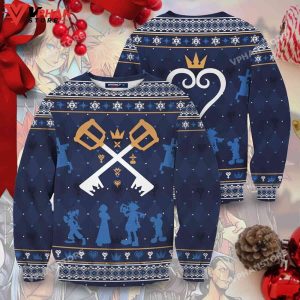 Kingdom Hearts Christmas Wool Knitted Sweater 1