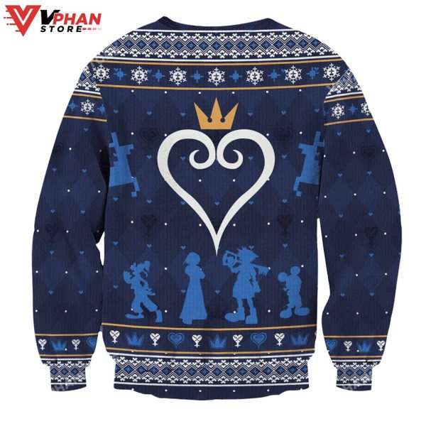 Kingdom Hearts Christmas Wool Knitted Ugly Sweater