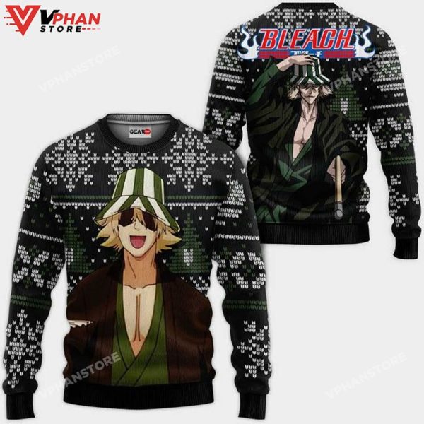 Kisuke Urahara Anime Bl Xmas Ugly Christmas Sweater