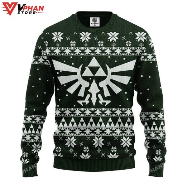 Legend Of Zelda Symbol Wool Knitted Christmas Ugly Sweater