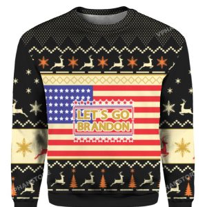 Lets Go Brandon Christmas Sweater 1