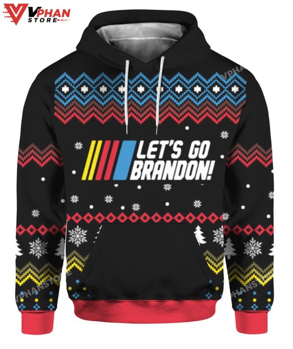 Lets Go Brandon Ugly Sweater, Vintage Basic Sweater